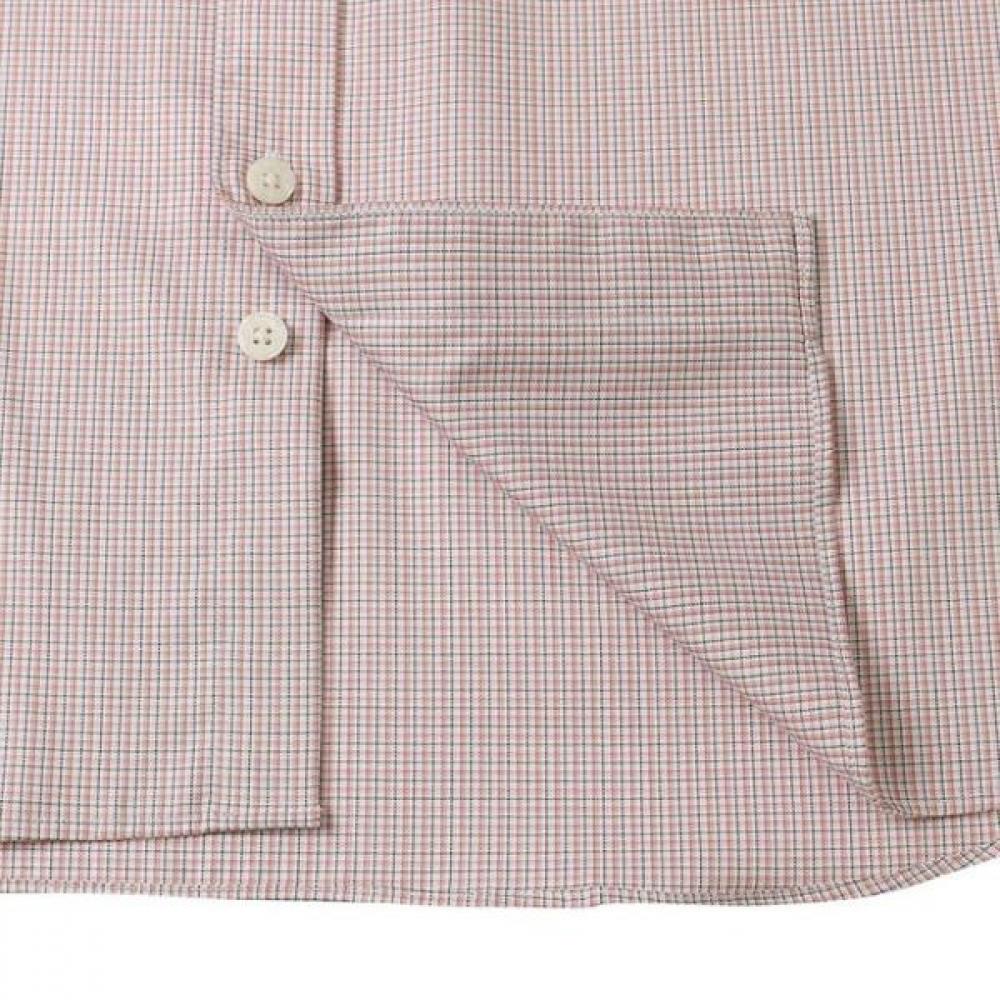 DakS Men S eaSy Care Cotton Blend Micro Check Regular Fit Shirt dma1Shdl125p1