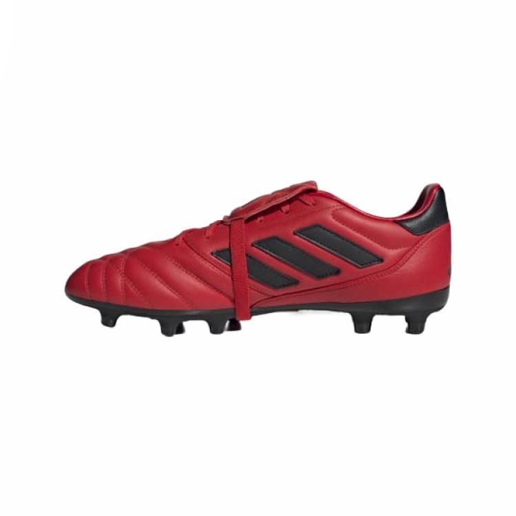 Adidas COPA GLORO Comfortable Firm Ground Slip Resistant Abrasion Resistant Balance Soccer Shoes Black Red IE7538