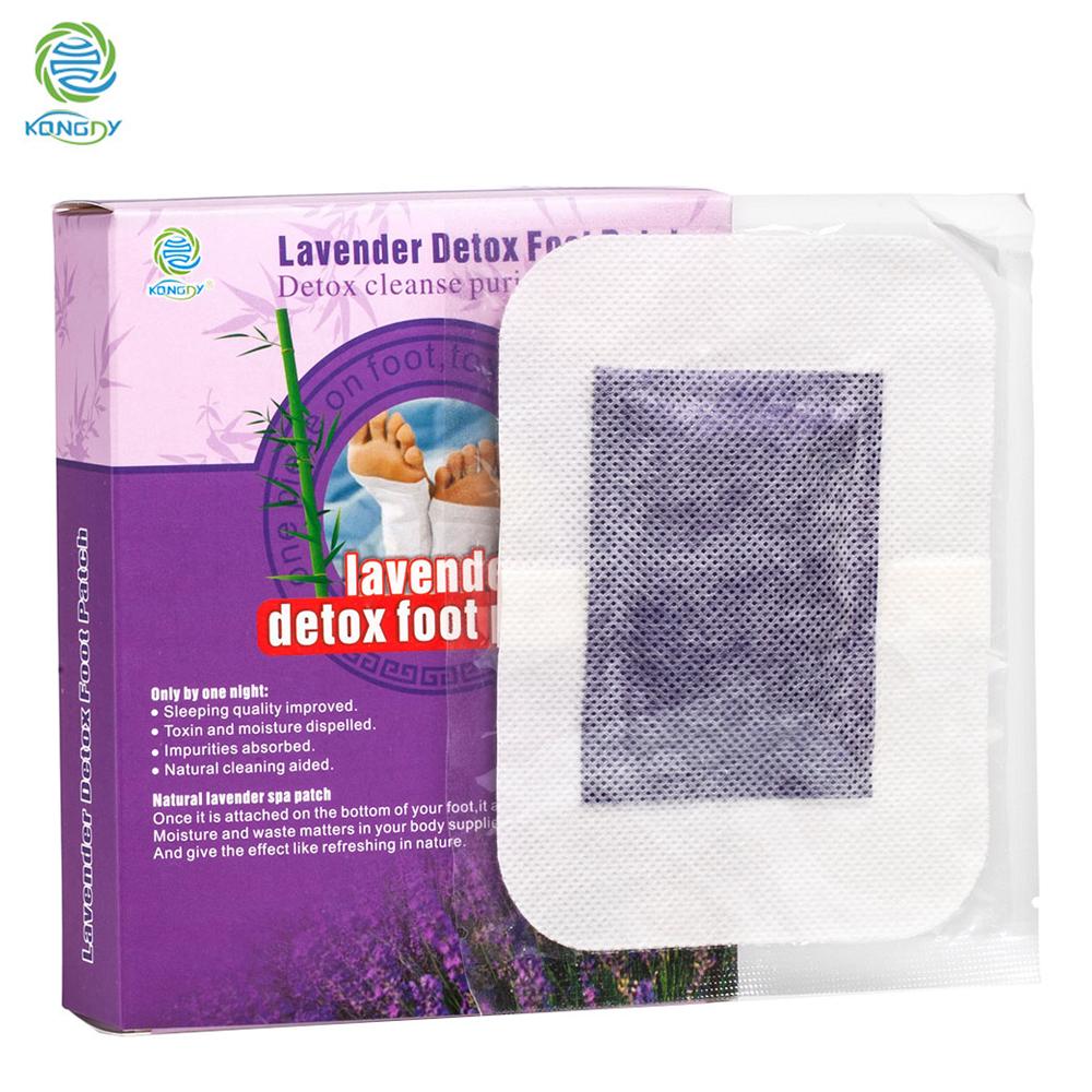 KONGDY Уход за ногами Эфирное масло розы Бамбуковый уксус Детокс пластырь для ног 10 шт./кор. Улучшает качество сна Красота подушечки для похудения