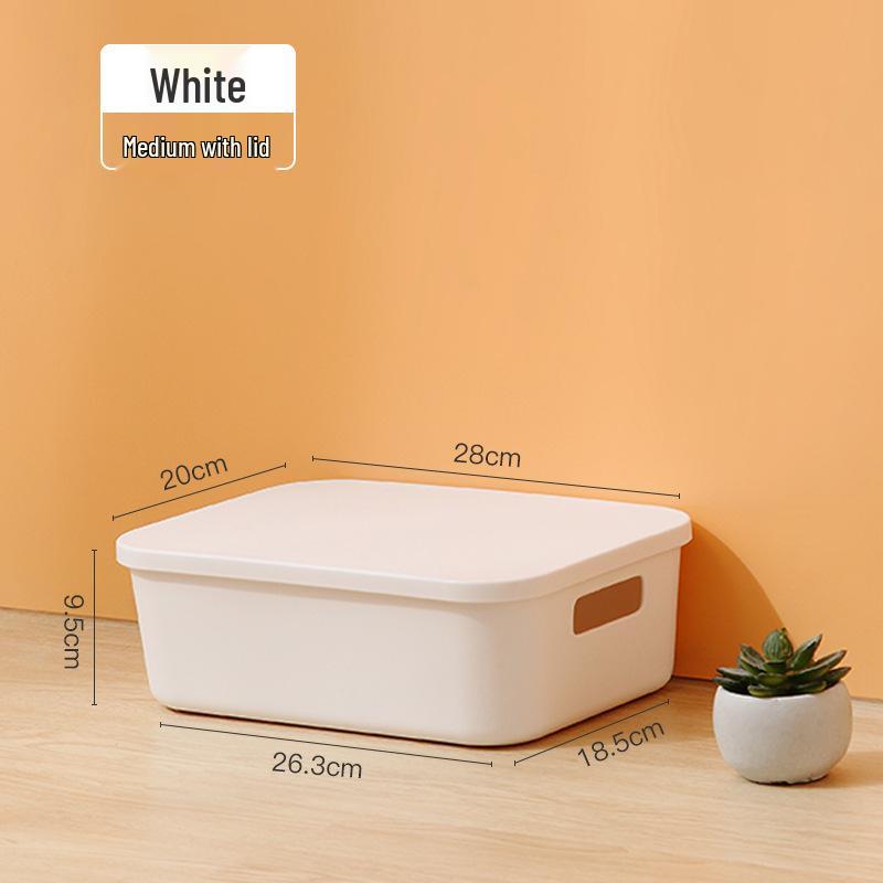 Многофункциональная пластиковая корзина для хранения косметики, закусок и кухонных принадлежностей