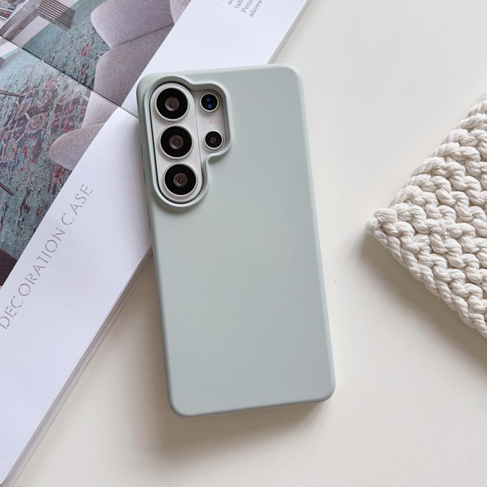 Matte Liquid Silicone Slim Case for Samsung Galaxy S26 S25 Ultra S24 FE A57 A37 A56 A36 A17 Candy Solid Color Shockproof Cover