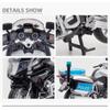 1/12 BMW R1250RT-P Полицейская имитация мотоцикла из сплава Модель амортизаторов Звук и свет Коллекция игрушечных машинок Подарок для детей