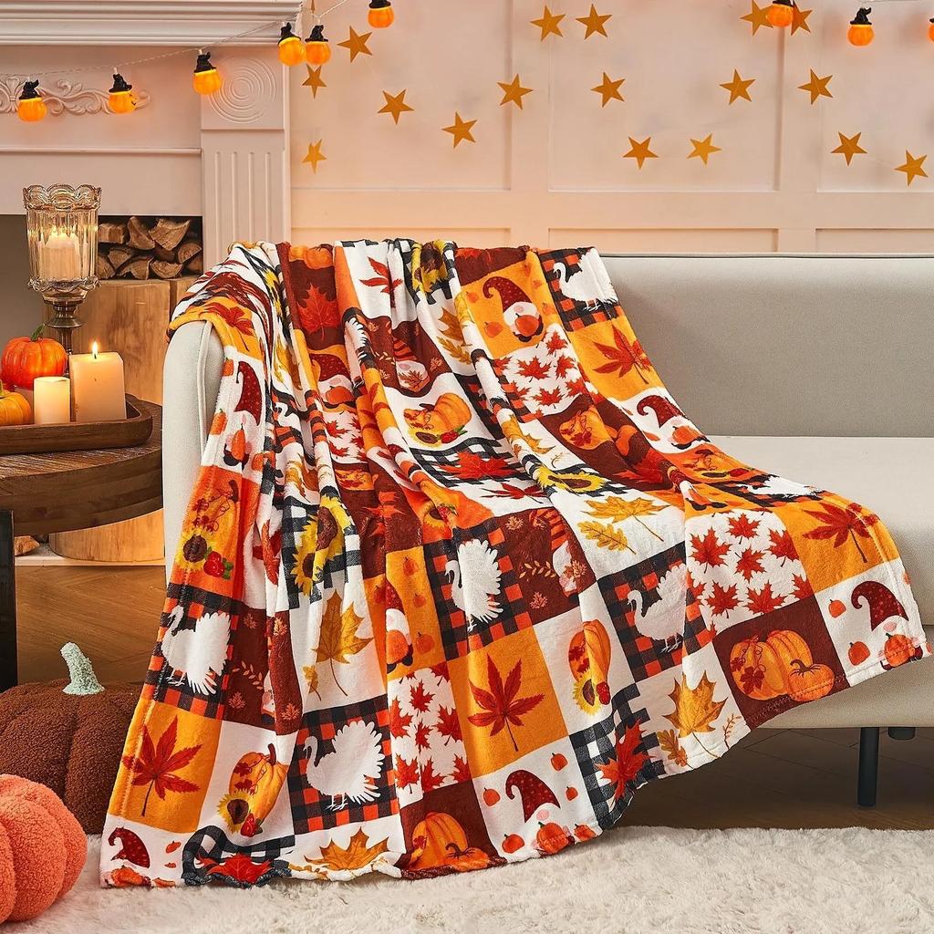 Halloween Blanket, Soft, Warm And Comfortable  Sofa Bed Blanket, Halloween  Gifts And Home Decoration