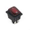 Rectangle Rocker Switch Waterproof 20A DPST IP67 Illuminated