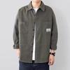 Men S Loose Long Sleeve Work Jacket Spring Autumn