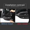 Для Mercedes Benz Smart 453 fortwo 2016-автомобильная внешняя дверная чаша Защитная наклейка дверная ручка декоративная оболочка ABS