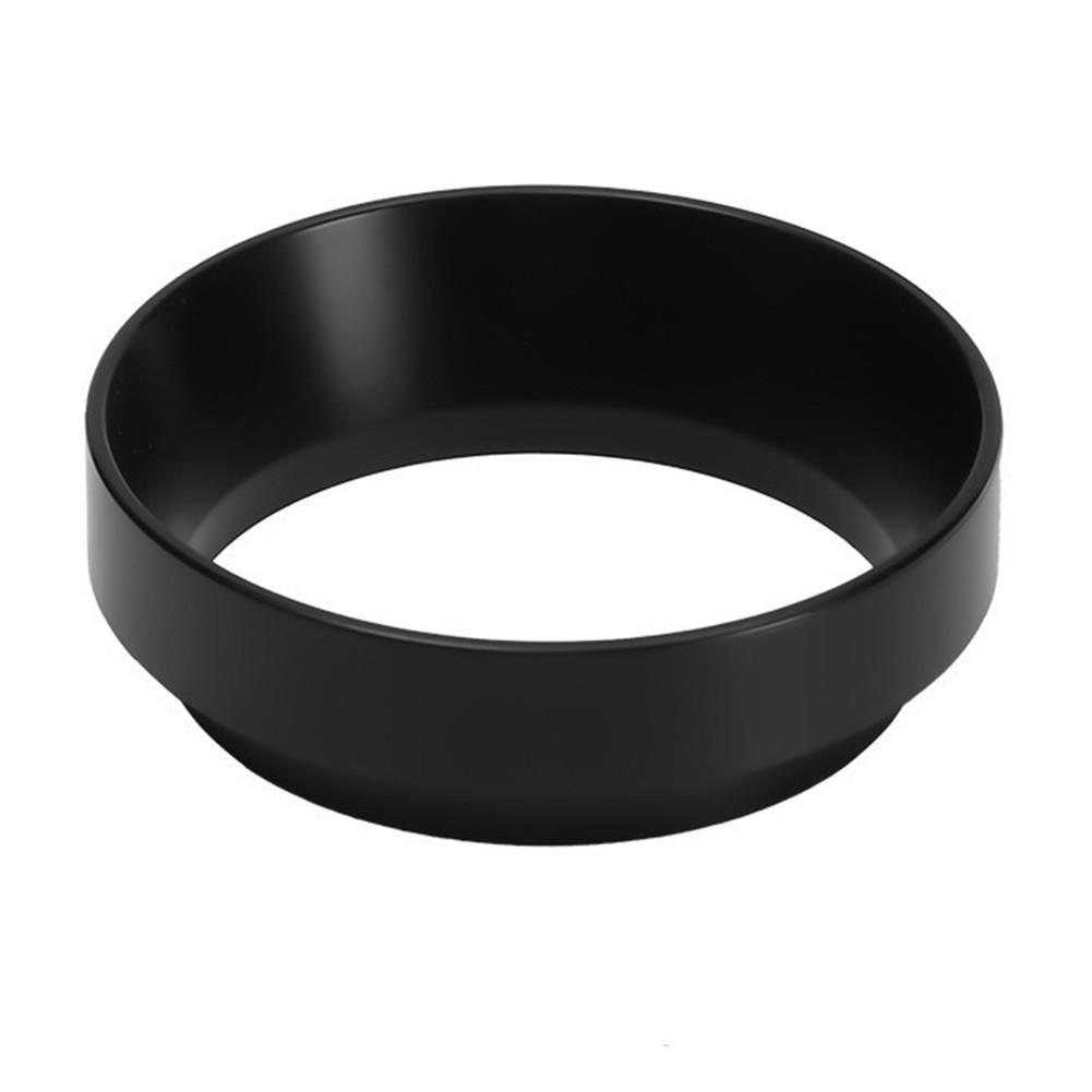 Coffee Dosing Ring 62x22mm Aluminum Material Silver Black Color