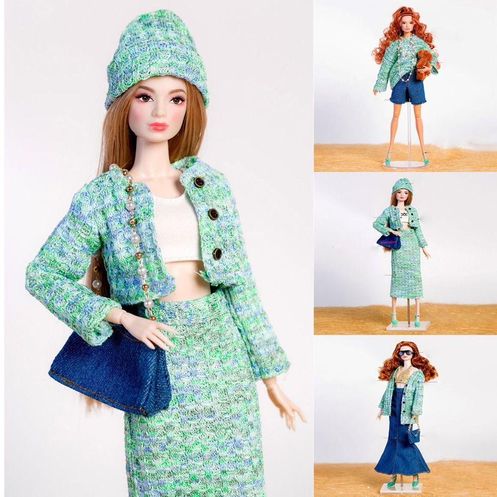 DIY Toys Winter Wear Sweaters Handmade Elegant Coat Fashion Casual Wearing Shirt  For 29~32cm Doll