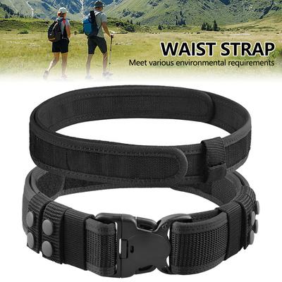 Tactical Thickened Belt Men Hunting Molle Belt Waist Strap Belt