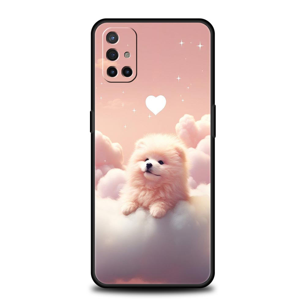 Милый маленький щенок Чехол для телефона Для Oneplus 13R 13 12R 11 10T 10R Nord N100 N200 N10 10 9 9R 9RT CE 3 2 Z Pro 5G Мягкий ТПУ Чехол Capas