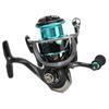 Рыболовная спиннинговая катушка Высокое отношение вращения Кнопка разгрузки большого диаметра Двойная катушка, (Рука DH3000)