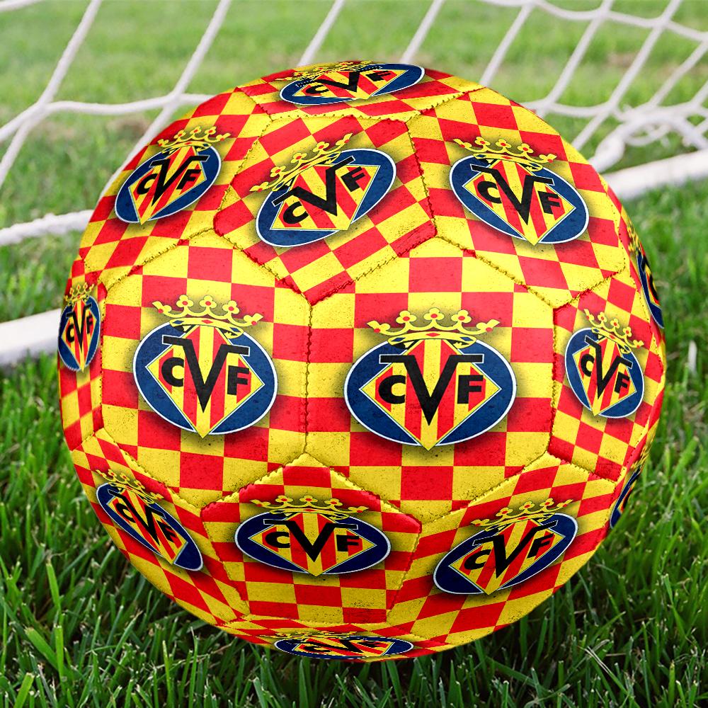 Villar-real Football Club Size 5 Soccer Balls, Anti-Slip, Protective Football, Outdoor Sport, a Unique Gift Suitable for him/her, Birthdays