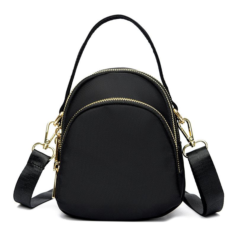 Повседневная нейлоновая сумка женская сумка через плечо на одно плечо модная универсальная сумка для мобильного телефона легкая сумка-тоут