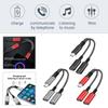 30 Вт Разветвитель Type C на Два USB C Разъема для Наушников Аудио Адаптер Быстрой Зарядки Для Samsung IPhone 2 в 1 K7N8
