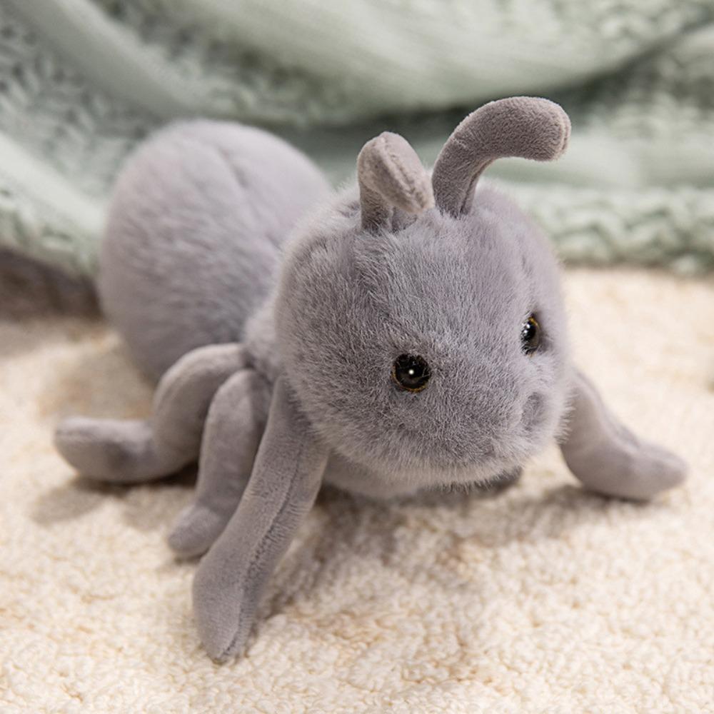 Fluffy Baby Hippo Plush Doll Stuffed Hippo&Ant Plush Pillow Lilttle Ant Plush Toys Children