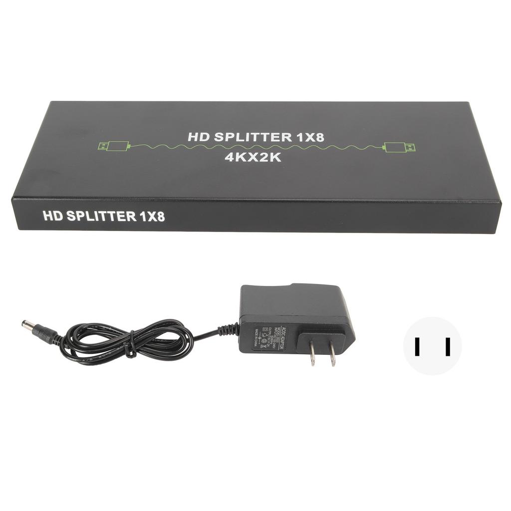 4K HD Multimedia Interface Splitter 1x8 1 In 8 Out HD Multimedia Interface Splitter Splicer