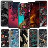 Чехол для телефона Cover для Samsung Galaxy S26 S25 S24 S23 S22 S20 S21 FE Ultra Plus S25 Edge 5G Мягкий ТПУ Capas Дракон Fundas Coque Сумка