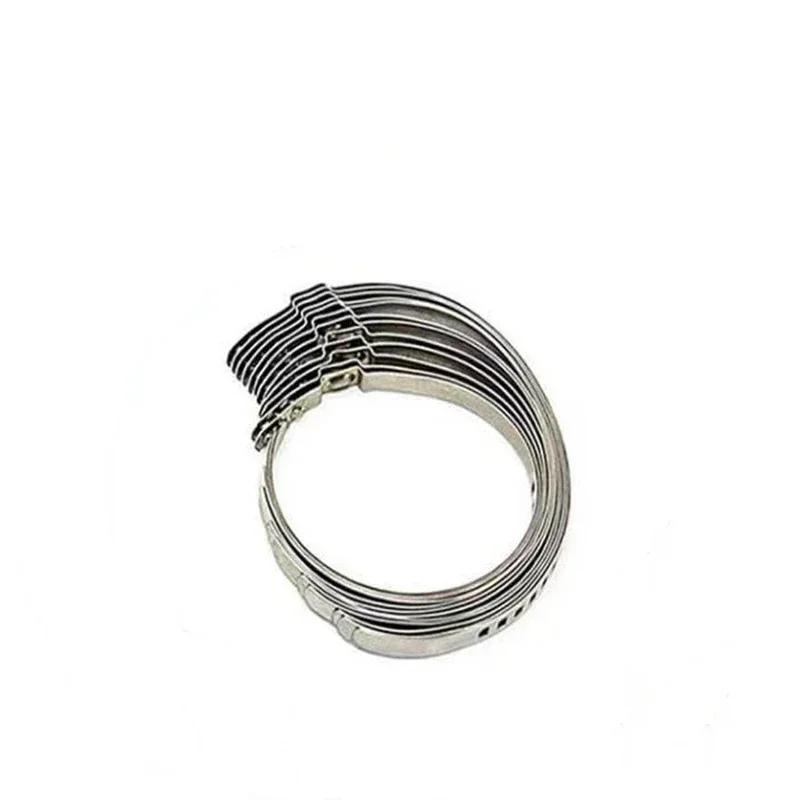 TransNova Improved Adjustable Stainless Steel Axle CV Joint Boot Crimp Clamp Kit Drive Shaft Joint Clip 5/10PCS 25-50/ 50-120mm