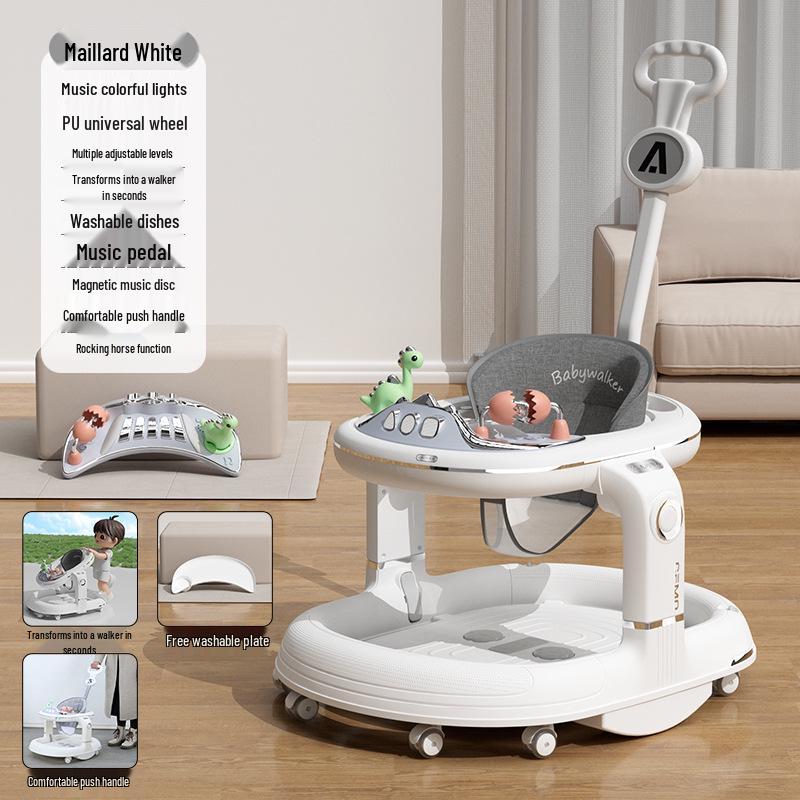 Многофункциональные детские ходунки: Защита от опрокидывания, Предотвращение О-образных ног, Обучение с помощью толкания для мальчиков и девочек