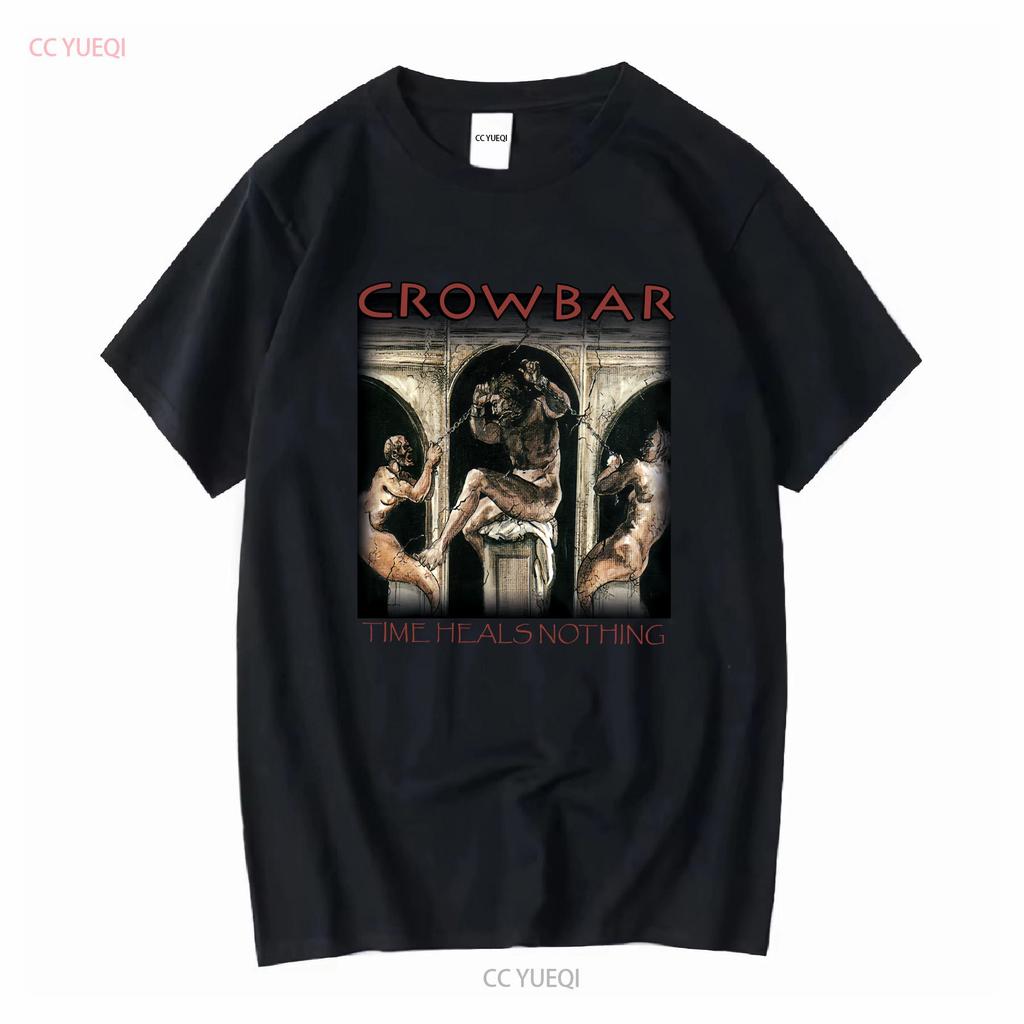 Vtg Crowbar Band Time Heals Nothing tour Cotton Black T Shirt MM725 vintage Washed designer clothes Slightly Stylish streetwear