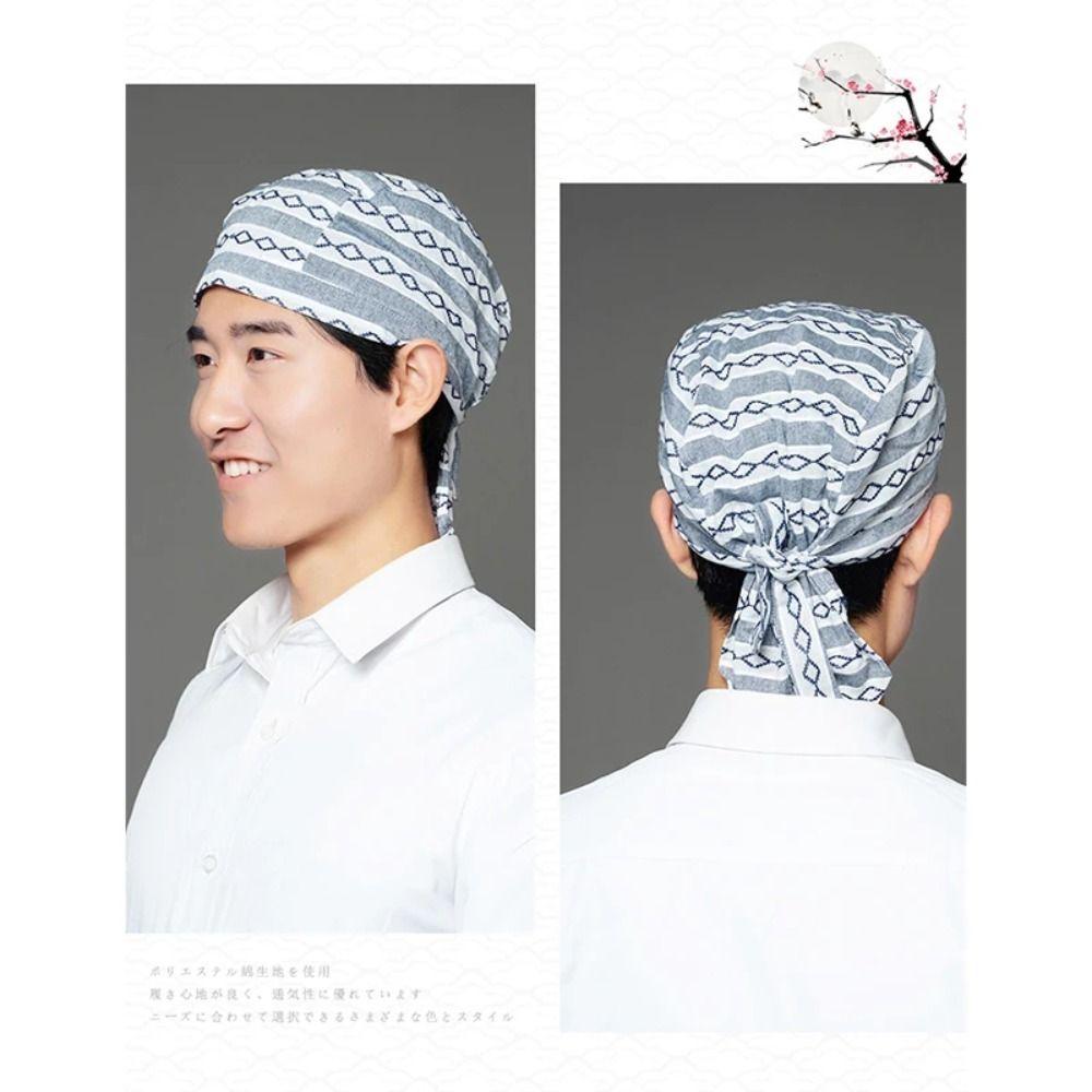 Adjustable Kitchen Work Cap Cotton Cafe Hat Catering Cooking Cap Waitress Hat  Unisex