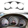 Для Dodge Caliber 2007-2008 Панель приборной панели спидометра из углеродного волокна Накладка Декоративные наклейки Аксессуары для интерьера автомобиля