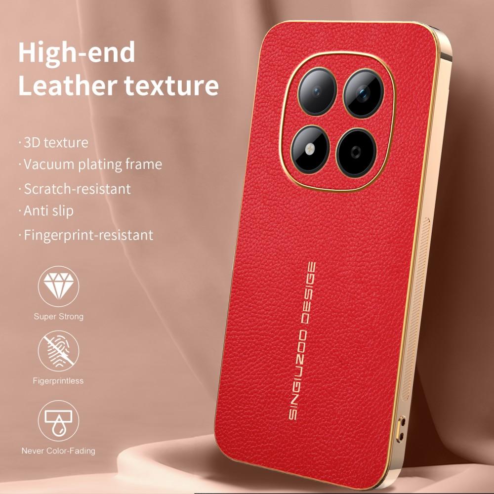 Модный чехол для телефона с узором «ли Чи» для XiaoMi RedMi Note 15 Pro 5G, жесткий ПК-чехол, защитная рамка с покрытием, противоударная задняя крышка