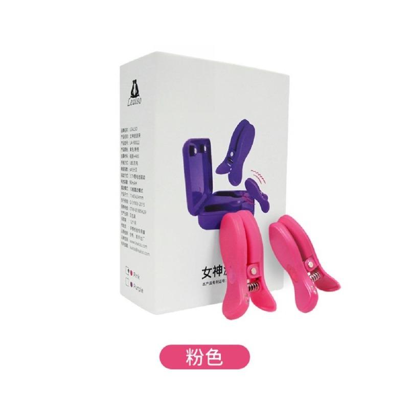 Вибратор для сосков с управлением через приложение – Беспроводные вибрирующие зажимы с пультом, Массажер для груди и стимулятор клитора для женщин, Игры для пар