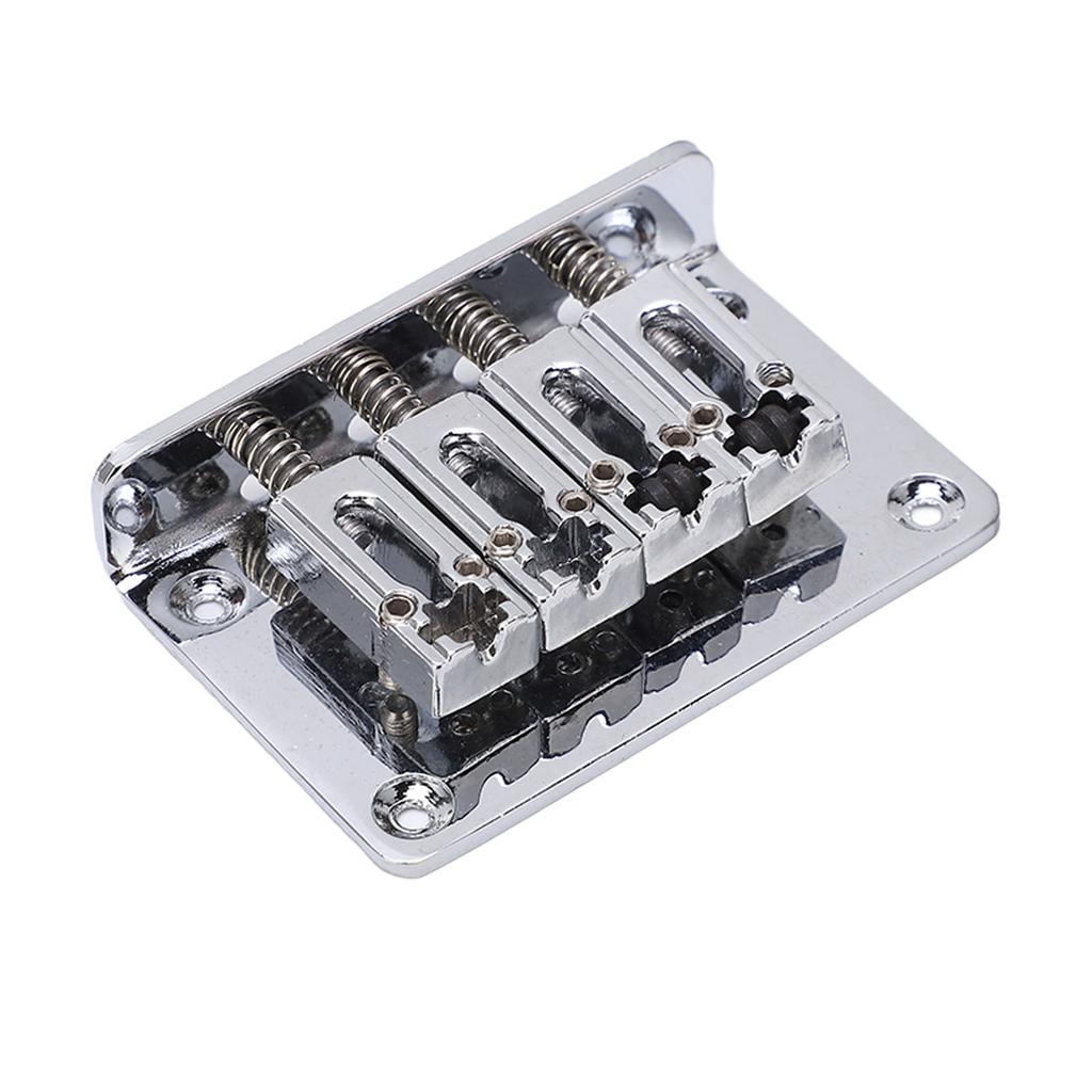 4-струнный фиксированный бридж, замена, аксессуары для электрогитары, бас-гитары, укулеле, струнного инструмента