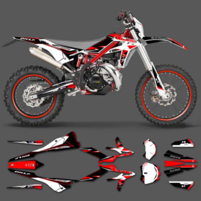 PowerZone For BETA Xtrainer  Custom Team Graphic Decal & Sticker Kit For Beta Xtrainer 2020 2021 2022 X 015