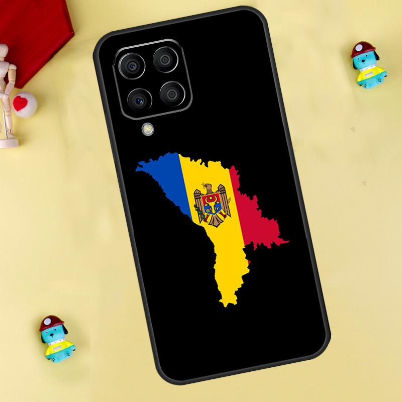 Moldova Flag Case For Samsung Galaxy M13 M33 M53 M14 M12 M15 M06 M16 M36 M56 M31 M32 M52 M35 M55 M34 M54