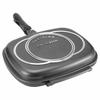 Double-sided Frying Pan, Flat and Pressure-sensitive, Deep, Perfect for Lunch Boxes, Egg Pans, Home Use, Kitchen