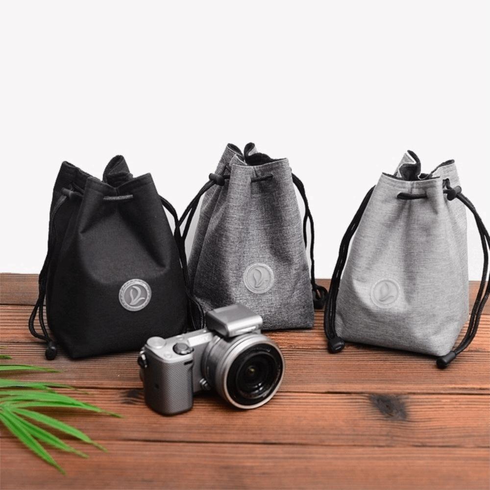 Dustproof Digital Camera Bag Professional Drawstring Case Portable SLR Storage Pouch  Daily Carry
