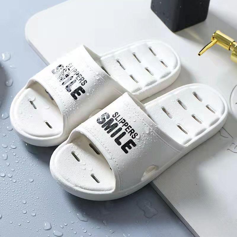 Мода 2025 Новые домашние тапочки Полые Парные Комнатные Бытовые Банные Быстросохнущие Тапочки