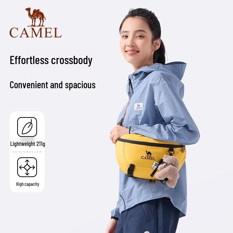 Camel Легкая уличная поясная сумка через плечо