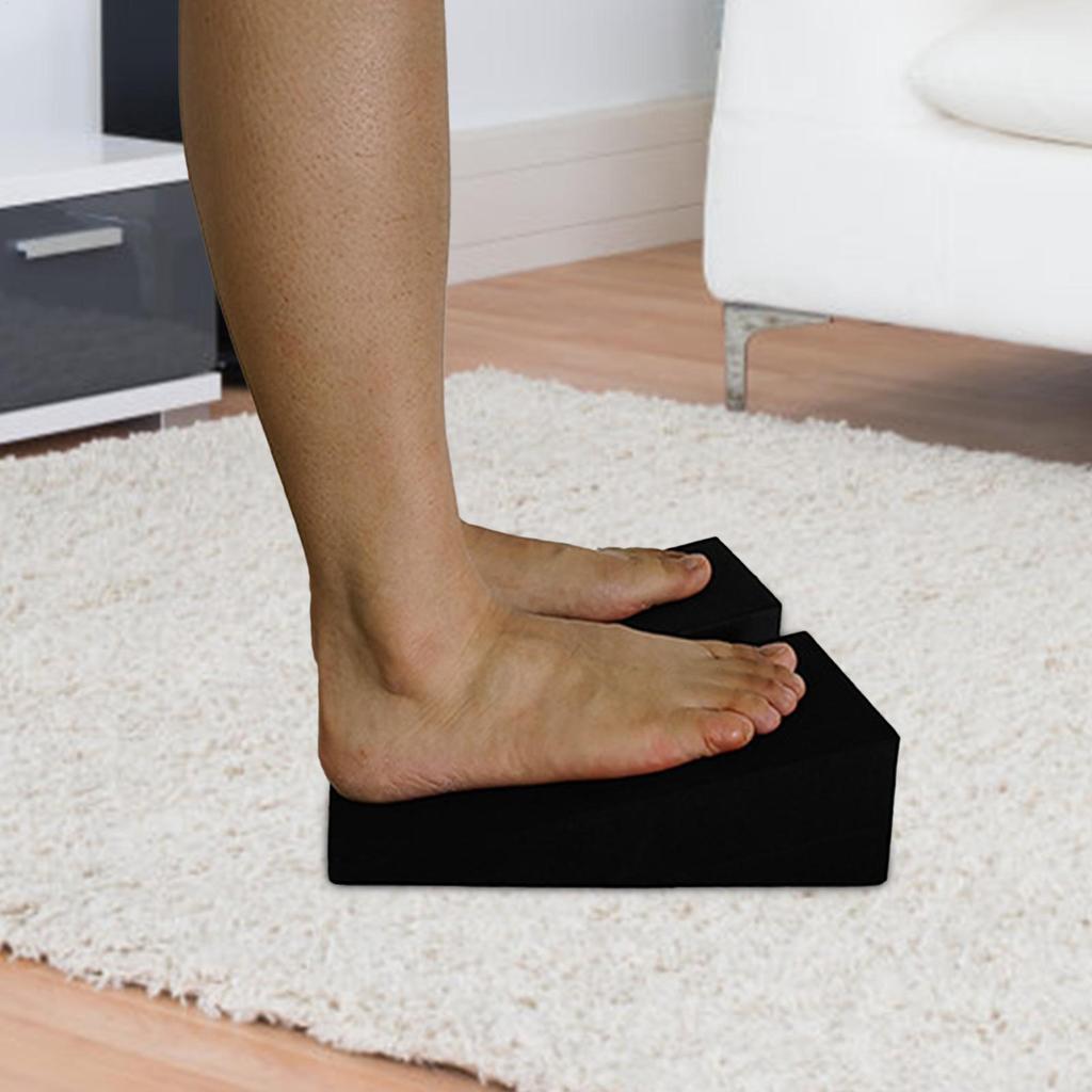 1 пара клиньев для йоги из пенопласта ЭВА, клинья для йоги для растяжки, наклонные доски, блок для йоги для упражнений, клин для пилатеса, приседания, фитнес-аксессуары