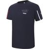 2023 Autumn New Woven Short Sleeve T-Shirt Round Neck Pullover Outdoor Sports Straight Short Sleeve T-Shirt Unisex Tops A11M333114F-NV