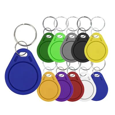 10 шт. 13,56 МГц RFID UID Токен Ключ-брелоки для копирования Изменяемые Управление посещаемостью CUID Клон Брелок Метка Для Mif 1k S50 Записываемый