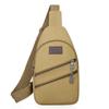 Korean Style Men's Oxford Cloth Crossbody & Waist Bag - Canvas Chest & Shoulder Bag