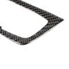 Real Carbon Fiber Car Interior Headlight Switch Frame Cover Trim For BMW 3 4 Series F30 F32 2013-2018 Auto Accessories