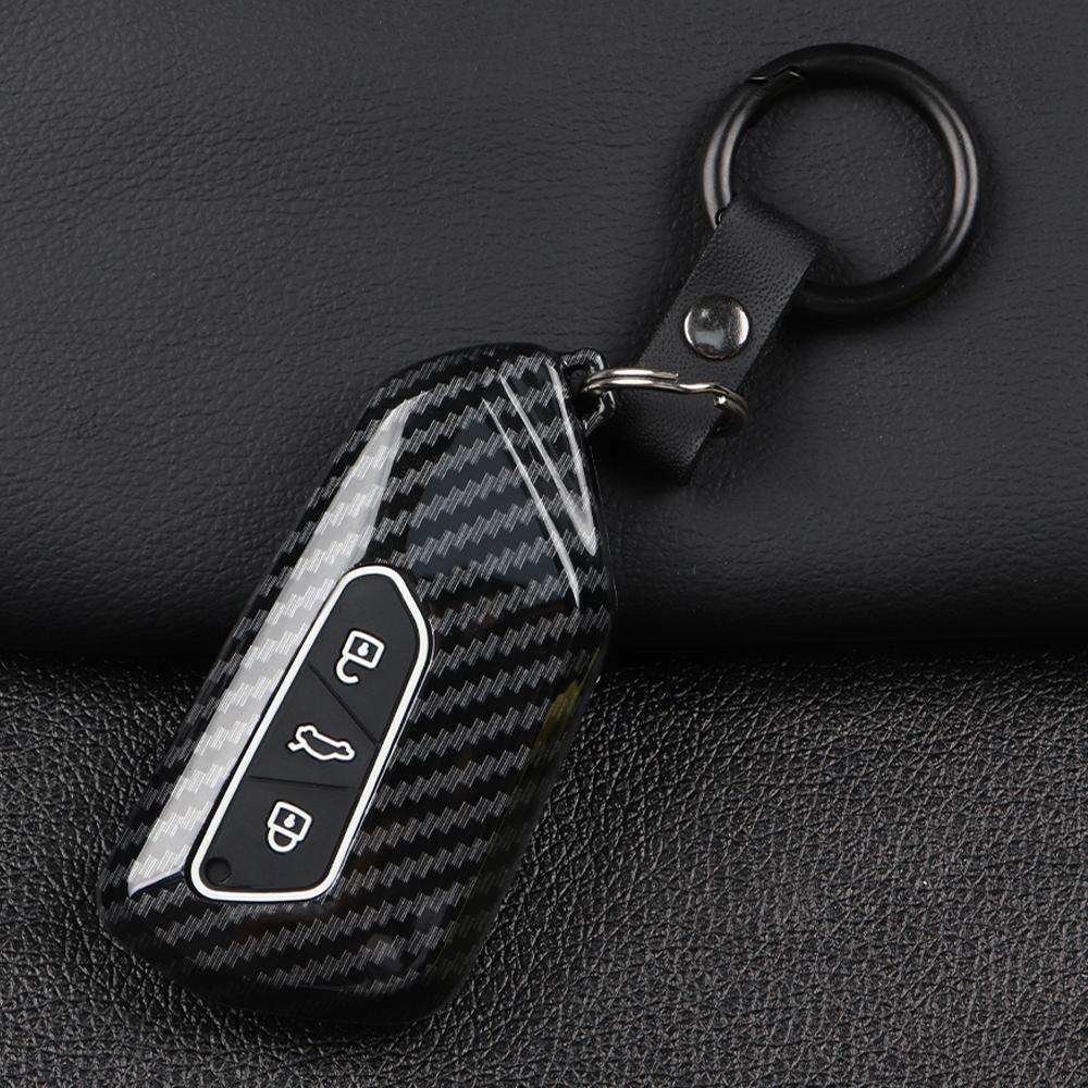 Для VW Volkswagen Golf 8 Mk8 для Seat Leon MK 4 Tarraco Ateca для Skoda Octavia 3 кнопки чехол для дистанционного ключа автомобиля