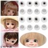 Quality Accessories DIY Acrylic Doll Eyes Eyeball Toy Transparent&Black Eye Patch Sticking Mud Clay