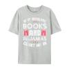 Books Pajamas Read Reading Book Librarian Girls Unisex Clothes Autumn T Shirts For Unisex Luxury Designer Tshirt Vegan