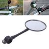 (Projector)Quality Bike Bicycle Handlebar Flexible Rear Back View Rearview Mirror Black