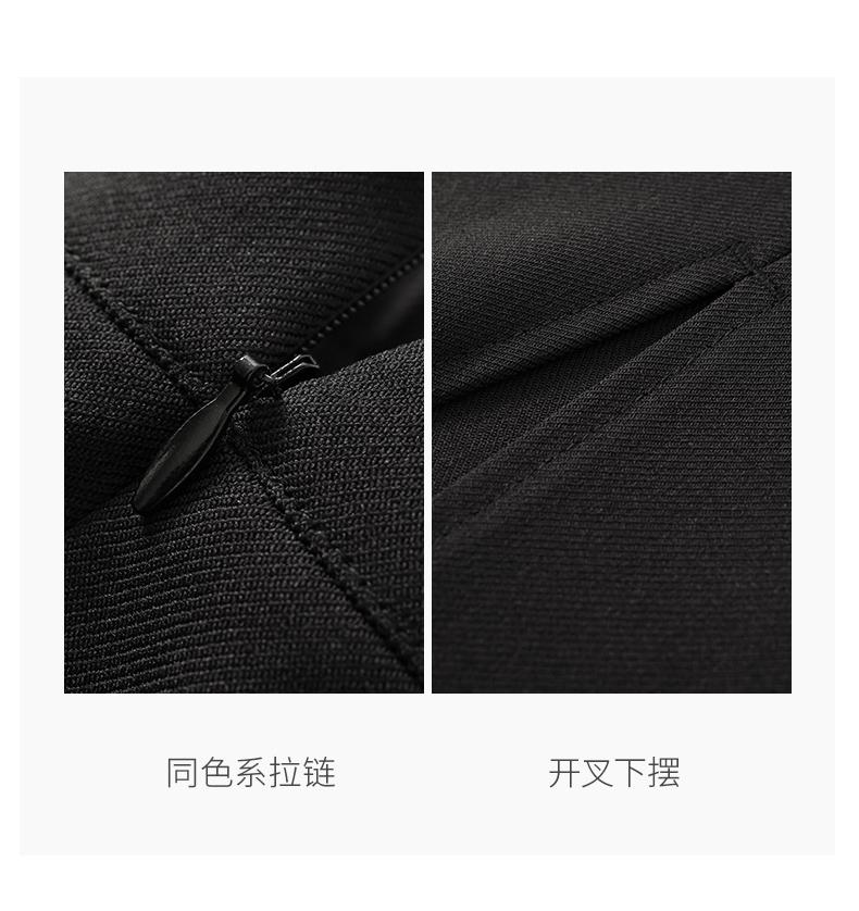 High waisted straight tube skirt for women with a high-end feel, slimming long skirt