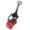 Baby Ride On Push Car Whistle Steering Wheel Universal Front Wheel Newborn Hand Push Stroller Red