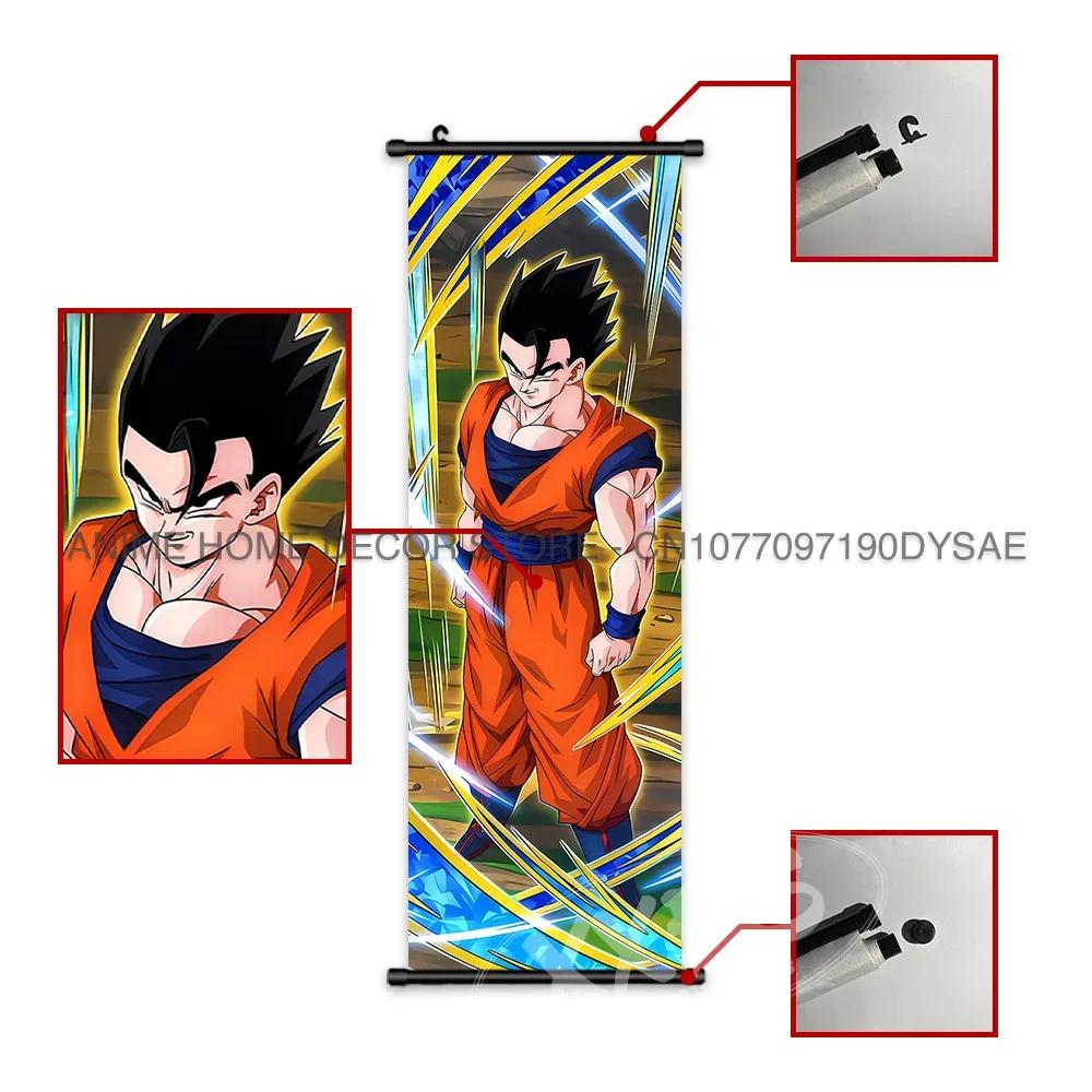 Постер Dragon Ball Аниме Домашний Декор Веджета Подвесная Картина Маджин Буу Свиток Картины Холст Настенная Печать Для Гостиной