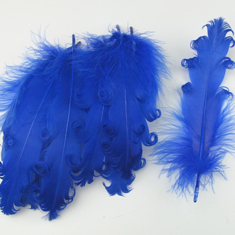 Аксессуары из белых больших вьющихся перьев своими руками для шляп, одежды и сумок