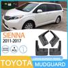 Compatible Tire Mudguard for Toyota Sienna 2011-2017
