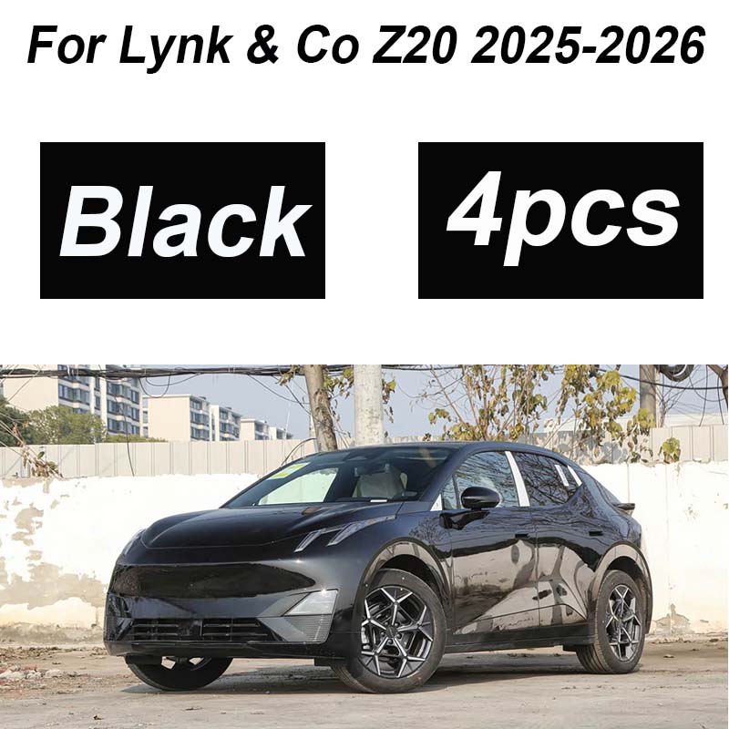 Для аксессуаров Lynk & Co Z20 2025 2026 4 шт. Окрашенные передние брызговики Защитные щитки от грязи Задние грязезащитные щитки Расширители крыльев Колеса Автоаксессуары